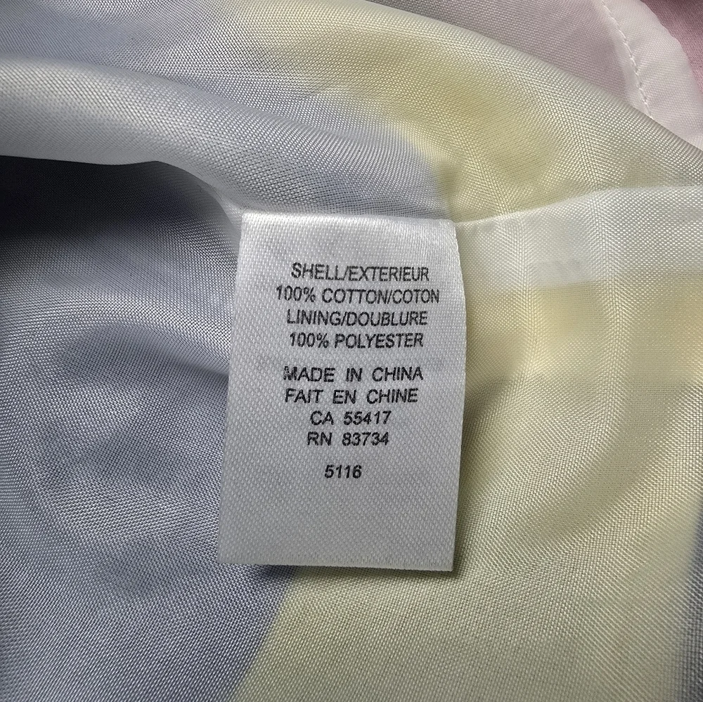 Linea Domani Skirt Size 10 Womens Multicolor Geometric - Picture 6 of 9